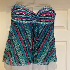 Strapless Tankini Top